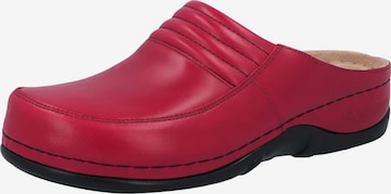 BERKEMANN Clogs 'Victoria' in Rot: Vorderseite