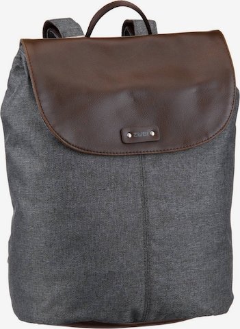 ZWEI Backpack 'Olli' in Grey: front