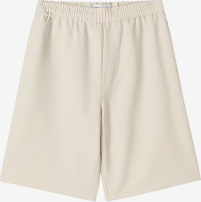 Bershka Housut värissä ecru, Tuotenäkymä