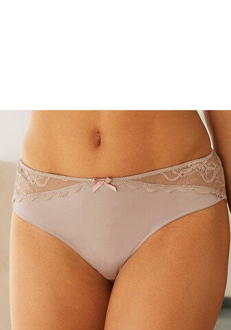 Slip LASCANA en beige : devant