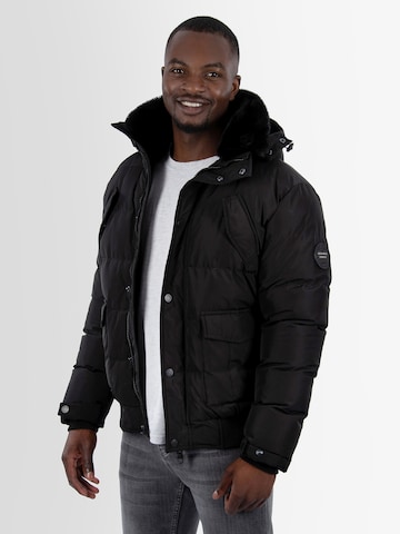 Alessandro Salvarini Winter jacket in Black