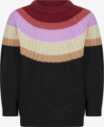 4funkyflavours Pullover 'The Ruby And The Pearl' in Mischfarben: predná strana