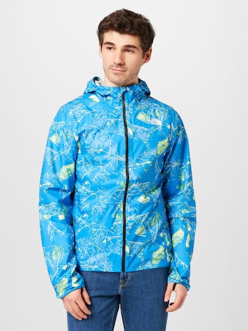THE NORTH FACE Outdoorjas 'HIGHER' in Blauw: voorkant