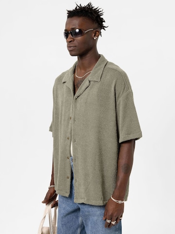 VAMOS CLO Comfort Fit Hemd 'Ixora' in Grün