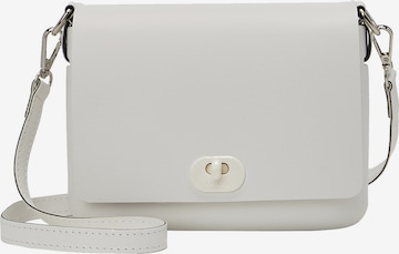 O bag Shoulder Bag in White: front