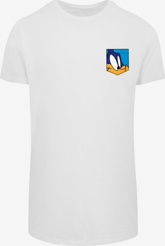 F4NT4STIC T-Shirt 'Looney Tunes Road Runner' in Weiß: predná strana