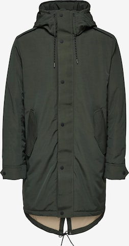SELECTED HOMMEPrijelazna jakna 'Sust' - zelena boja: prednji dio