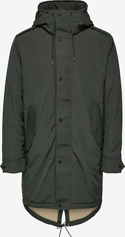 Veste mi-saison 'Sust' SELECTED HOMME en vert : devant