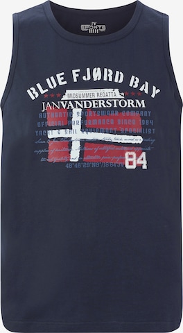 Jan Vanderstorm Shirt 'Olof' in Blauw: voorkant
