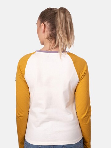 FORSBERG Sweatshirt 'zweifarbiger Longsleeve Damen' in Beige