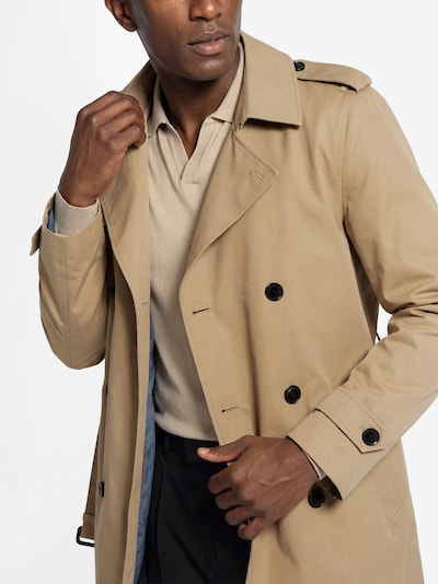 Finshley & Harding London Tussenjas in de kleur Beige, Productweergave