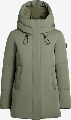 Manteau d’hiver 'Allap' khujo en vert : devant
