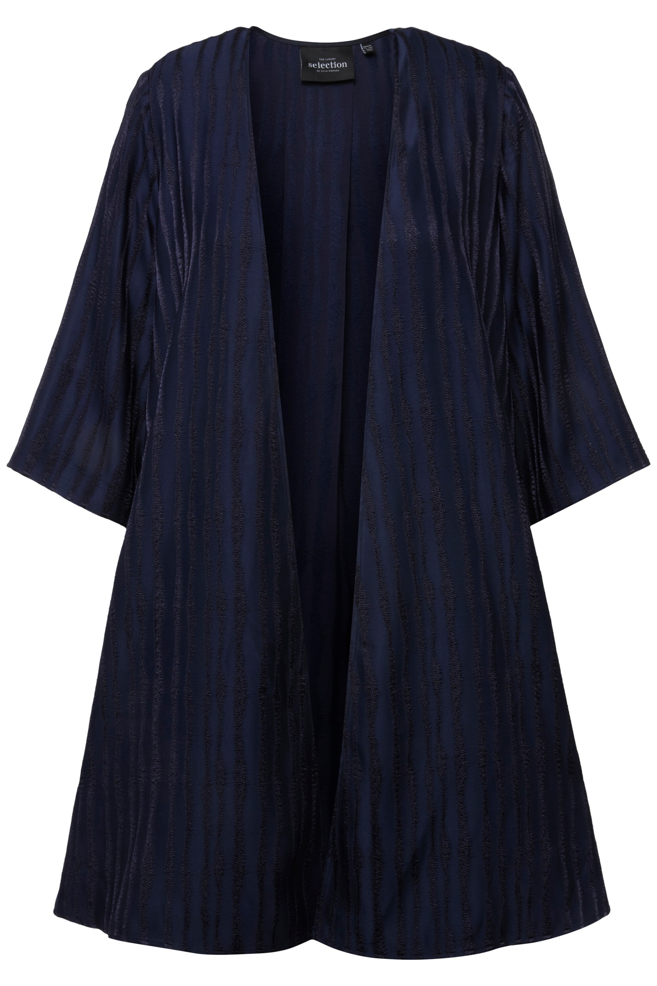 Ulla Popken Übergangsjacke in Blau: Vorderseite