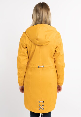 Manteau fonctionnel Schmuddelwedda en jaune