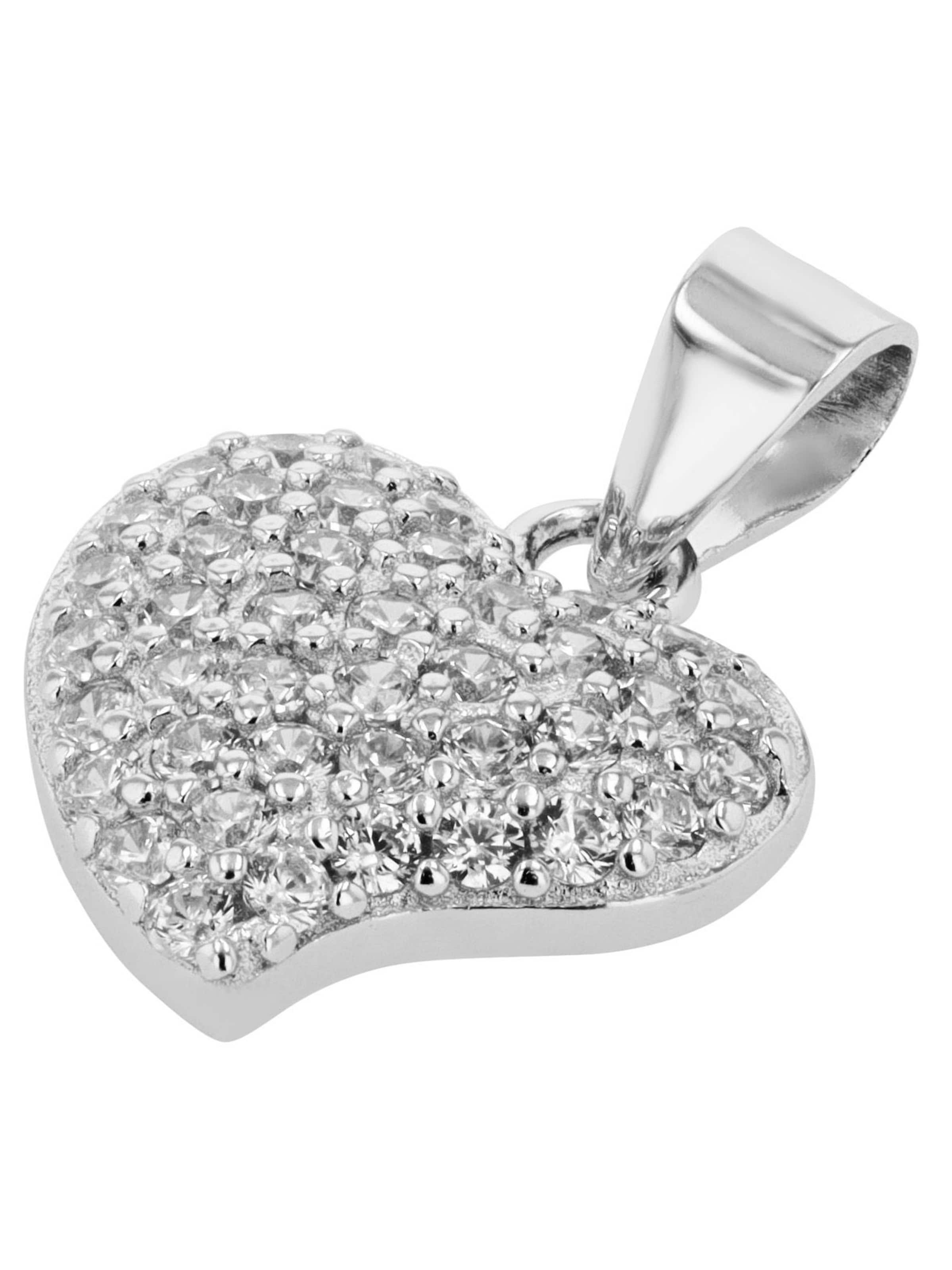 Akzent Anhänger 'Isla, 925 Sterlingsilber, langlebig'‌‌‌‌‌‌‌‌‌‌ in Silber