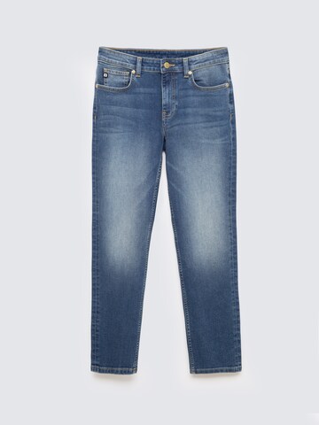 BIG STAR Tapered Jeans 'MAGGIE' in Blauw: voorkant