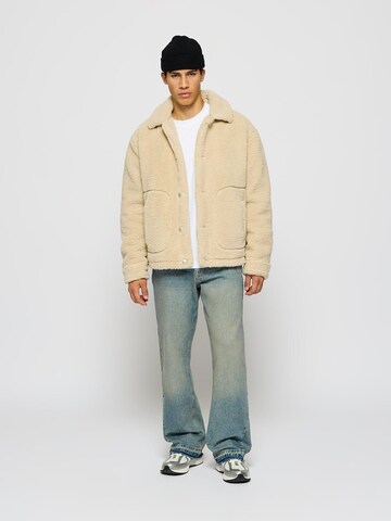 Burocs Between-Season Jacket 'Teddy' in Beige
