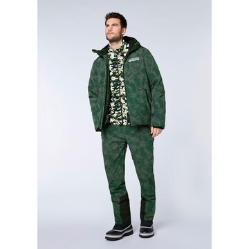 CHIEMSEE Athletic Jacket in Green