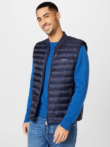 Gilet di GANT in blu: frontale