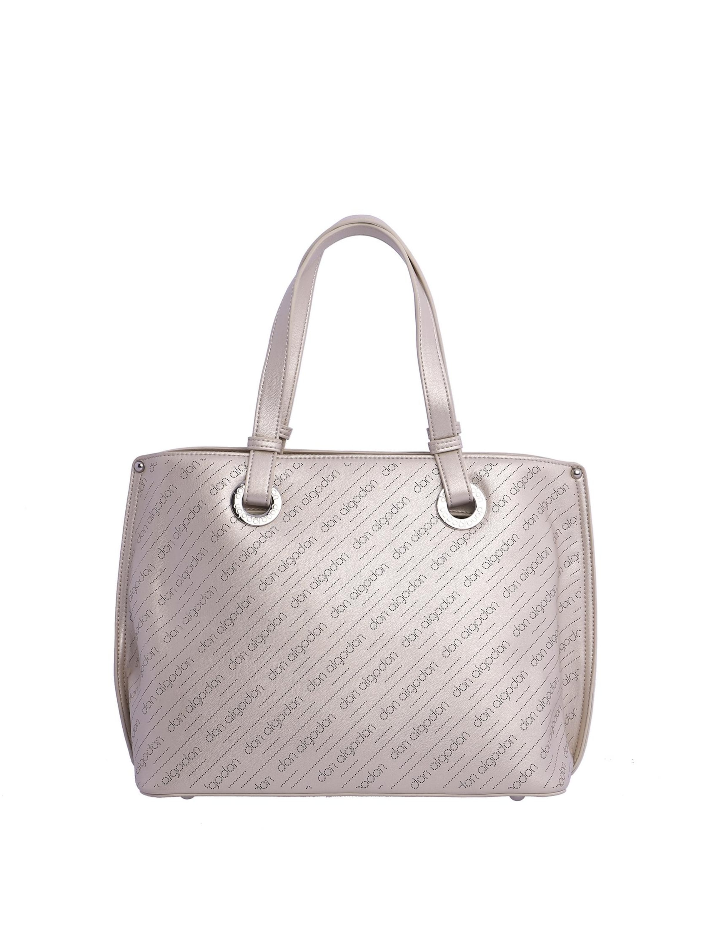 Don Algodon - Bolso de mano 'Bolso de mano para mujer Don Algodon Gene de piel sintética' en beige: frente