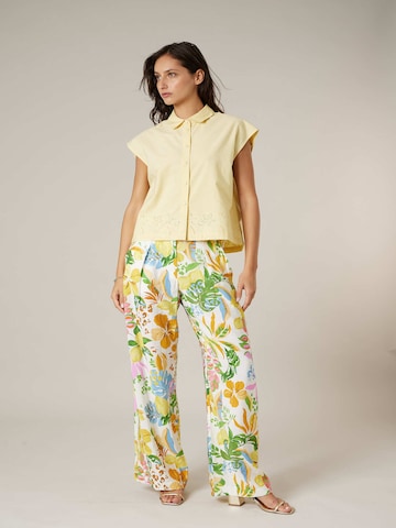 Chemisier 'Lordia' Deeluxe en jaune