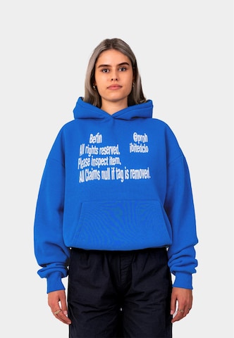 Prohibited Sweatshirt i blå