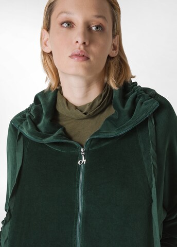 DEHA Sports sweat jacket in Green