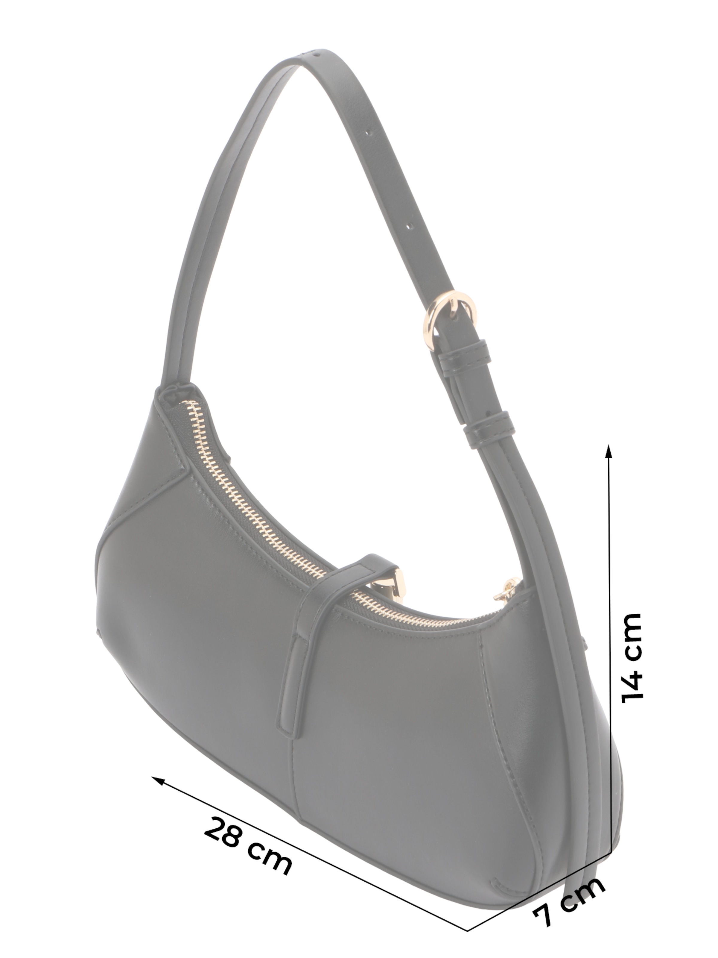 Seidenfelt - Mala de ombro 'Loviisa' em preto