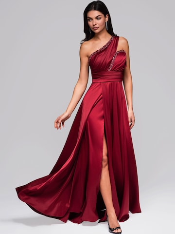 Ombre Abendkleid‌‌‌ in Rot