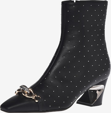 Baldinini Ankle Boots in Black: front