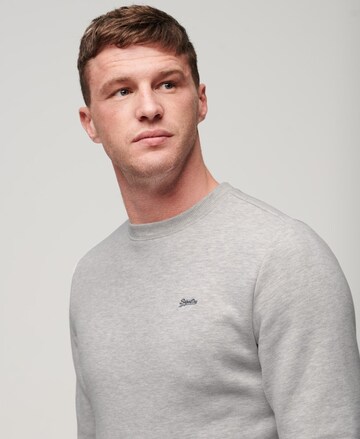 Superdry Sweatshirt 'Essential' in Grijs