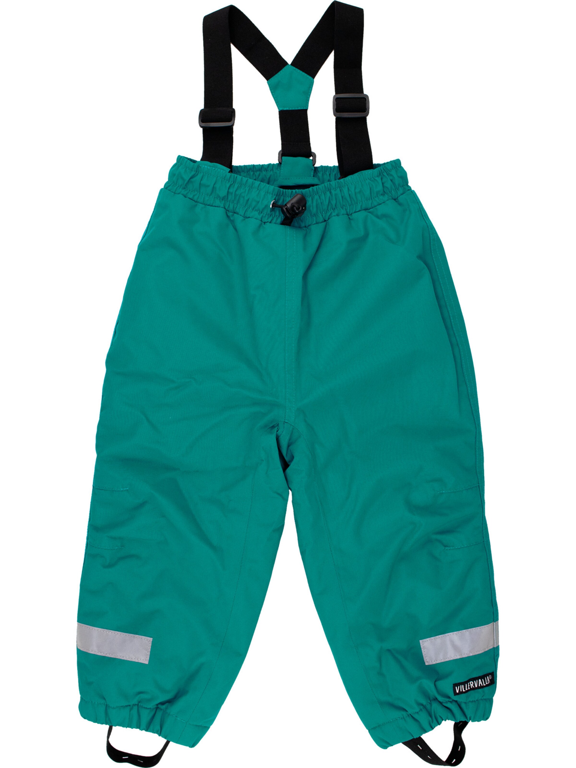 Villervalla Tapered Athletic Pants in Green: front