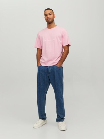 JACK & JONES Regular Fit Skjorte 'Copenhagen' i rosa