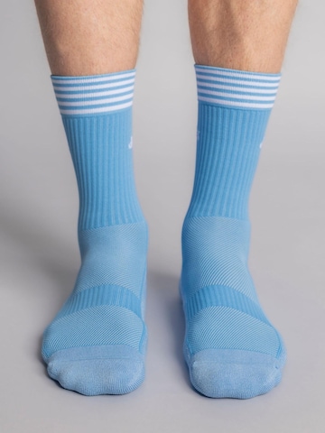 Dirts Sportsocken 'Striped Athletic Socks'‌‌‌‌‌‌ in Blau