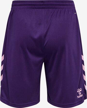 Hummel Regular Workout Pants in Purple