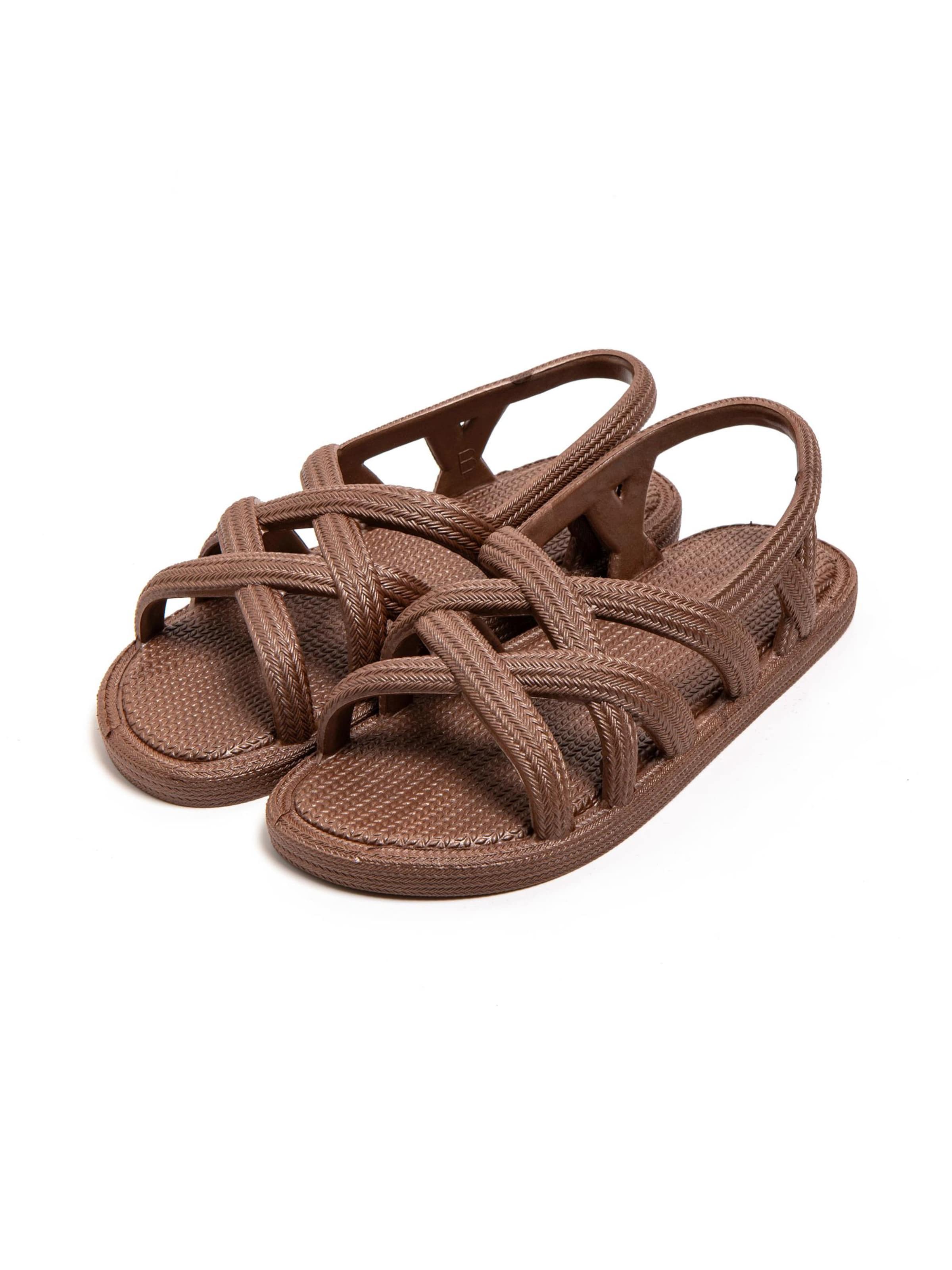 Brasileras - Sandalias 'Ankara' en marrón