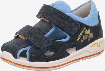 SUPERFIT First-Step Shoes 'Boomerang' in Blue: front