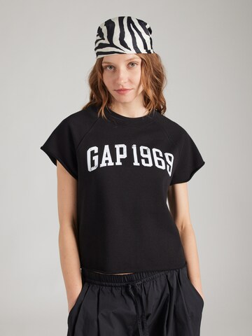 GAP Sweatshirt in Zwart: voorkant