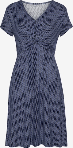 VIVANCE Dress in Blue: front