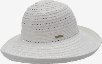 Seeberger Hat 'Hut' in White: front