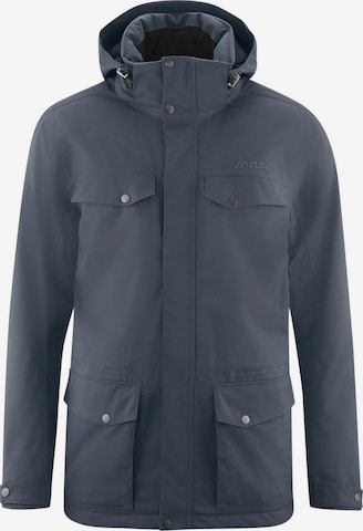 Maier Sports Outdoor jacket ' KNUTH ' in Blue: front