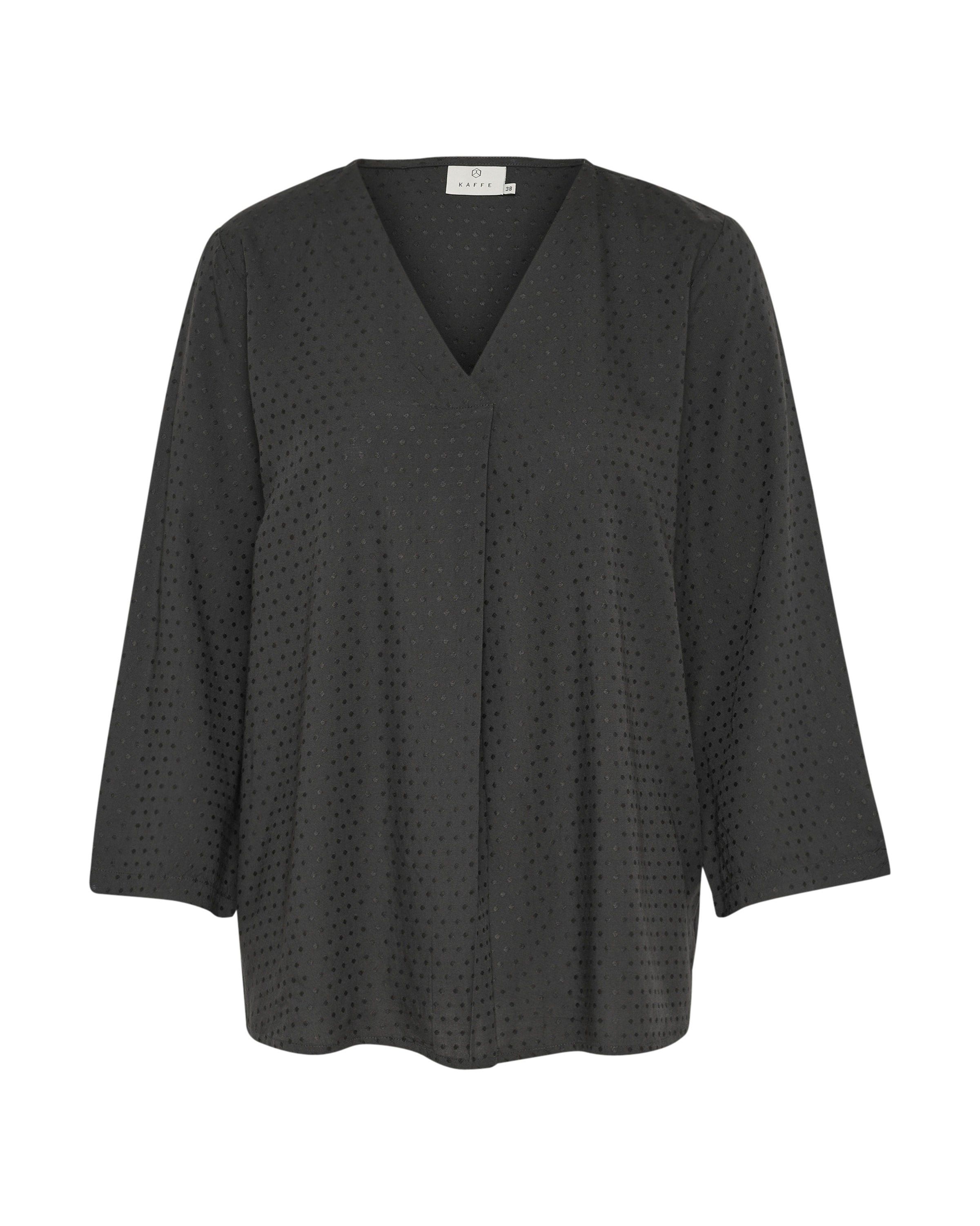 Kaffe - Blusa 'Elsa' en negro: frente