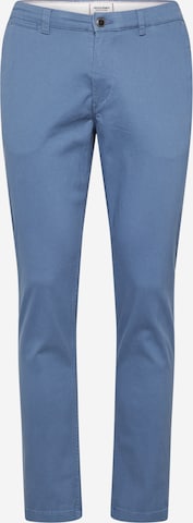 Pantalon chino 'JJIMARCO JJDAVE' JACK & JONES en bleu : devant