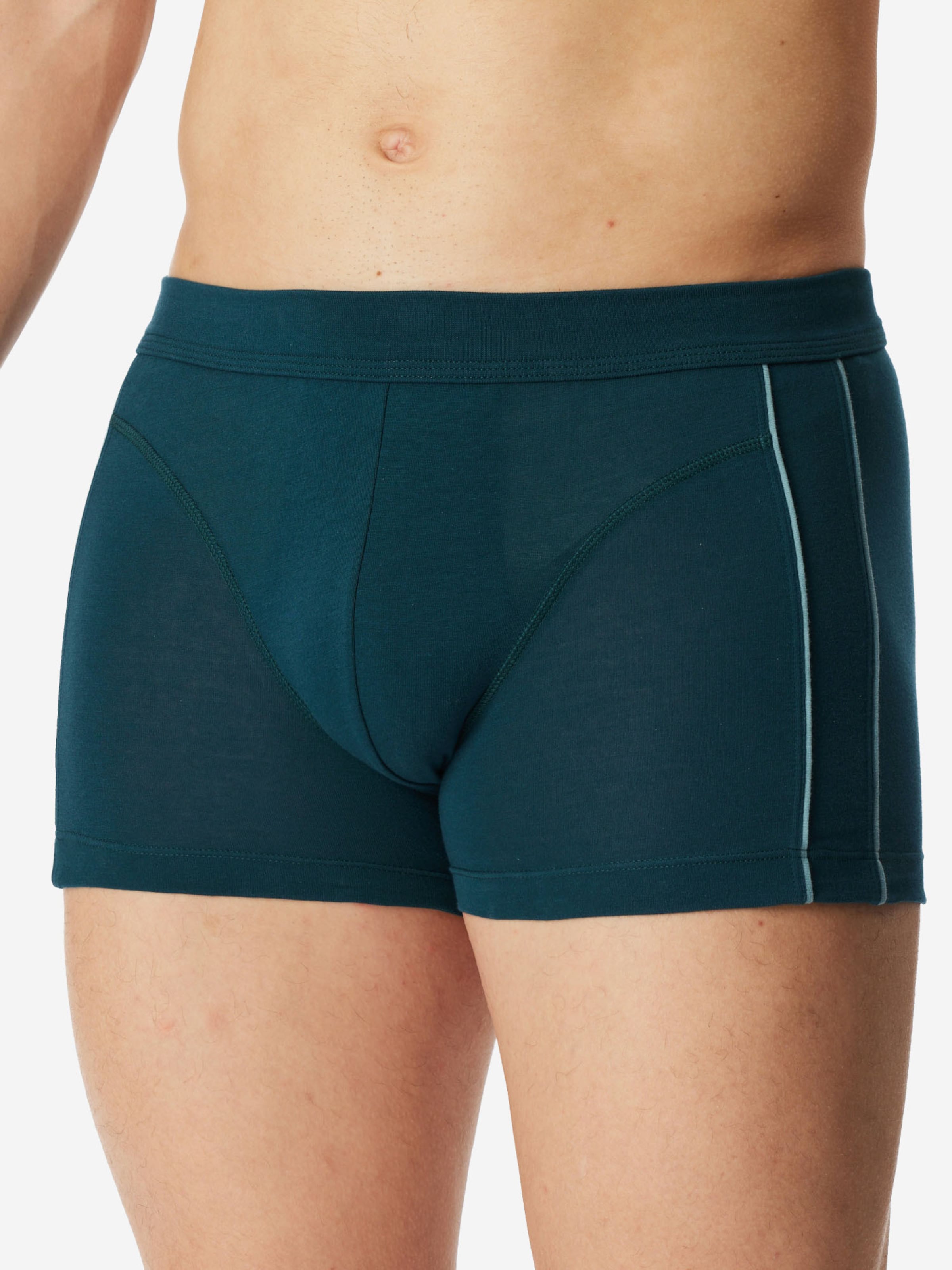 Boxers SCHIESSER en vert : devant