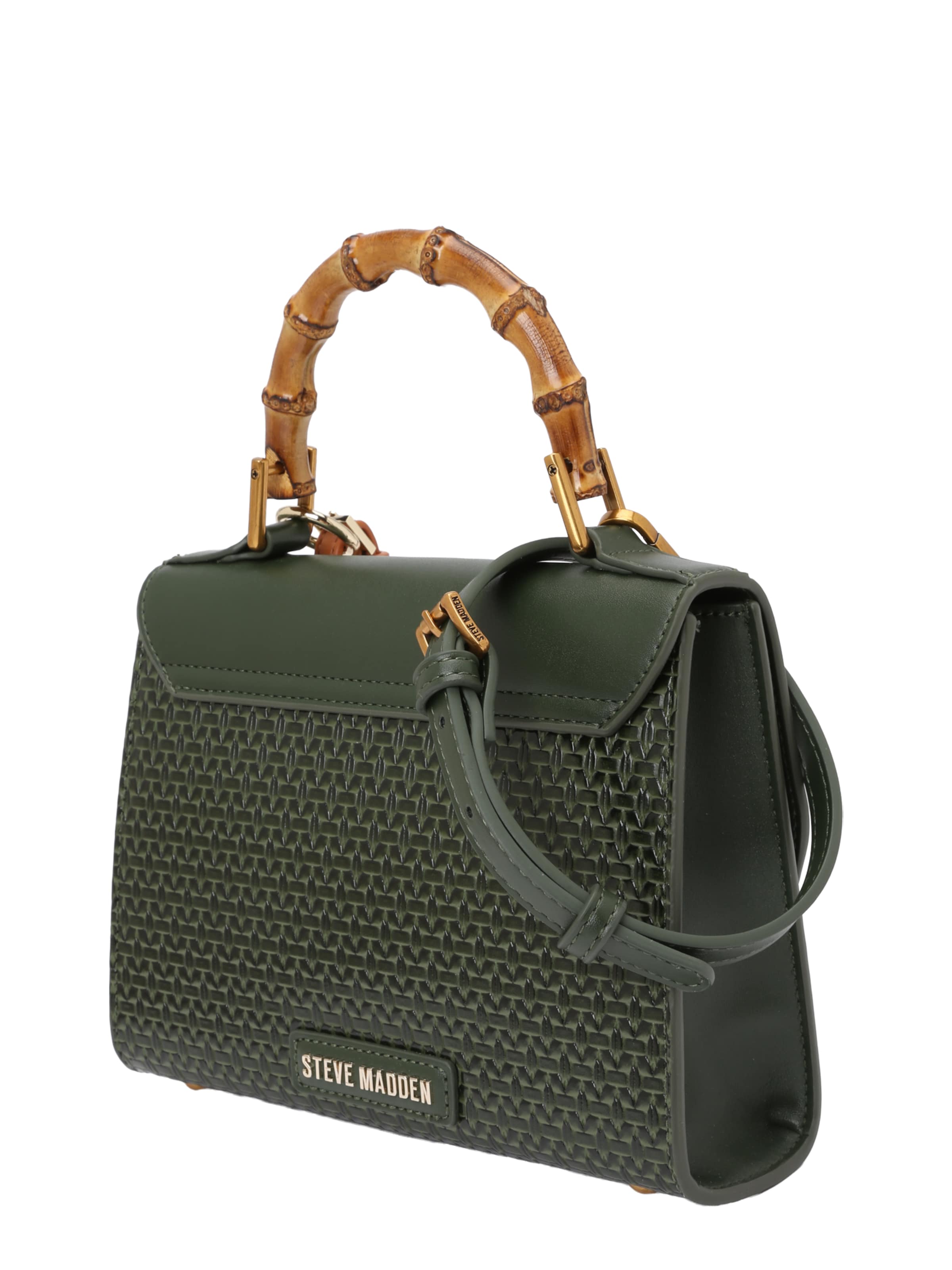 STEVE MADDEN Kézitáska 'Blondy' - zöld: oldalt