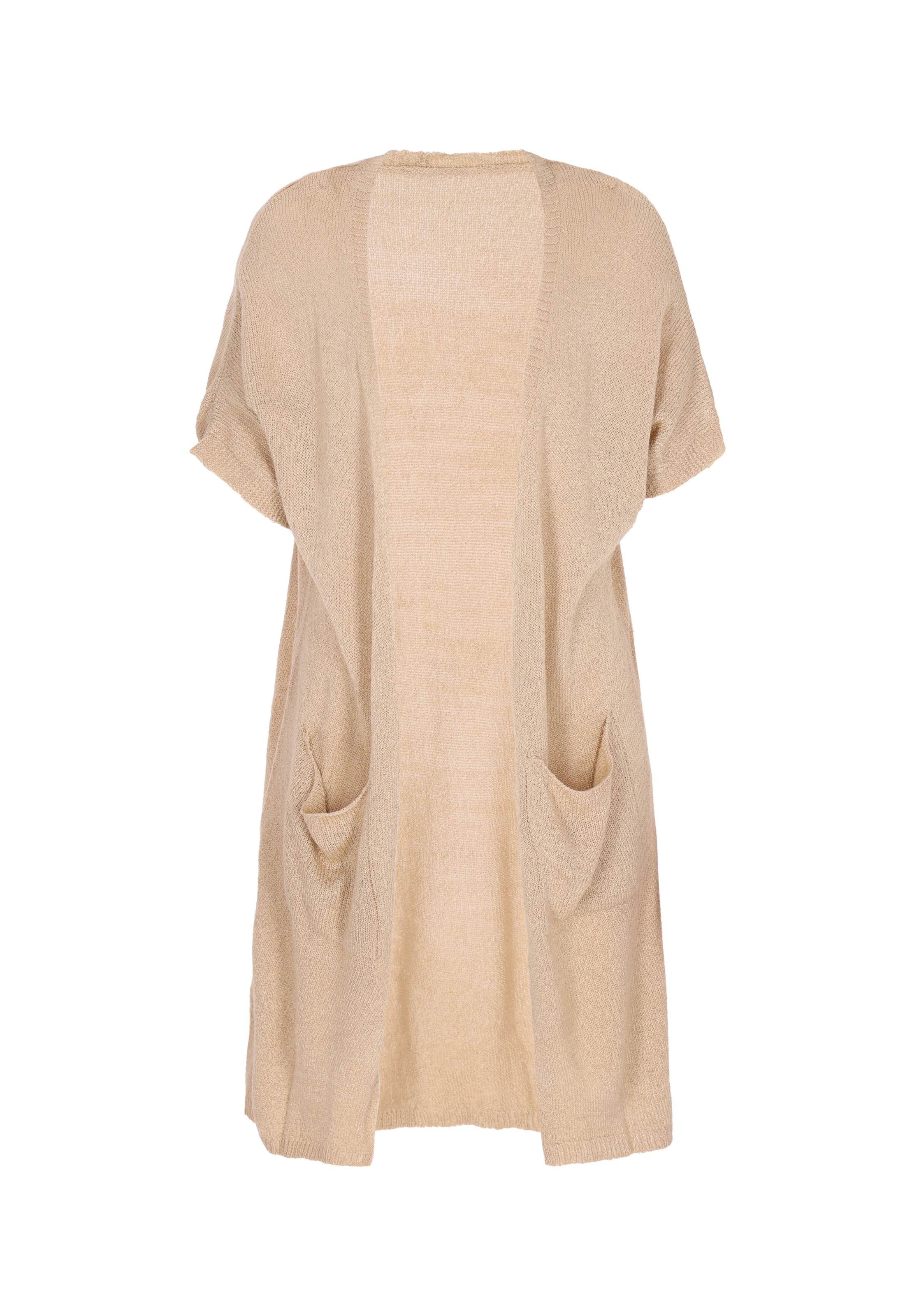 IDONY - Casaco de malha 'Fashion Look' em bege: frente