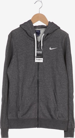 NIKE Kapuzenpullover M in Grau: predná strana