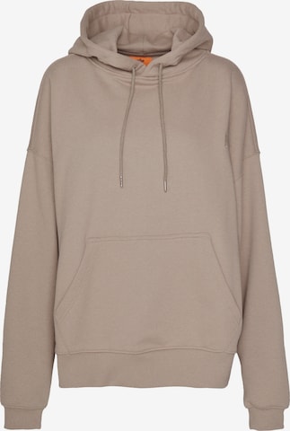 Veste de survêtement 'Essentials' ALPHA INDUSTRIES en beige : devant