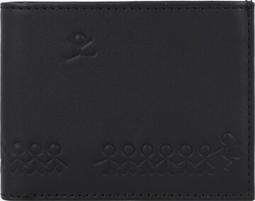 OXMOX Wallet in Black: front