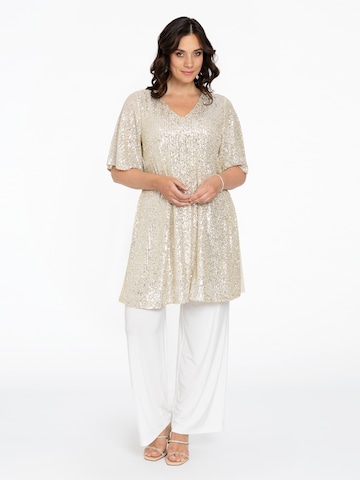 Yoek Tunic in Silver